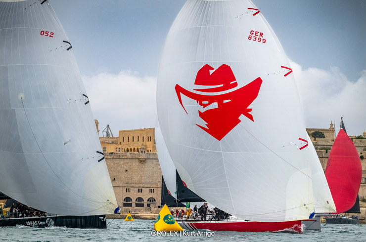 red bandit rolex middle sea race