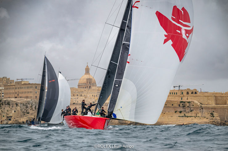 rolex middle sea race 2024 red bandit