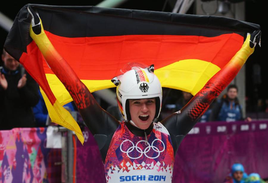 Rodeln: Gold für Natalie Geisenberger