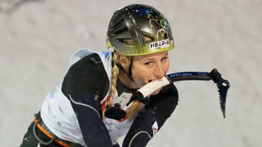 Glace Glisse - Europacupfinale im Eisklettern