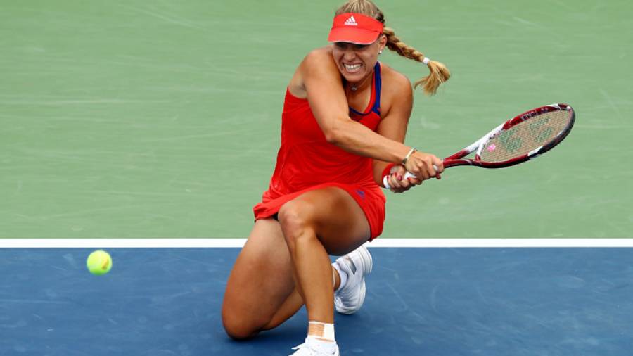 Tag 4 der US Open: Lisicki im Schongang, Kerber beißt dich durch